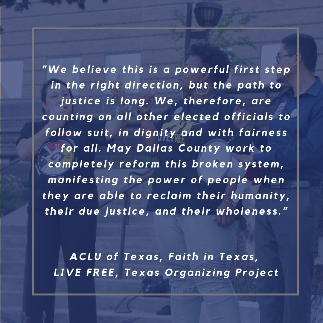 Dallas Community Leaders Applaud DA Creuzot for Latest Justice Reform Proposals